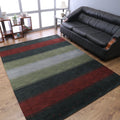 Rugsotic Carpets Hand Knotted Loom Wool Area Rug Contemporary