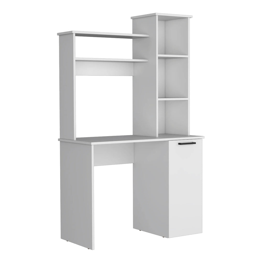 Carson Computer Desk with Hutch — view 2