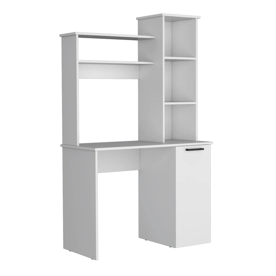Carson Computer Desk with Hutch — view 2