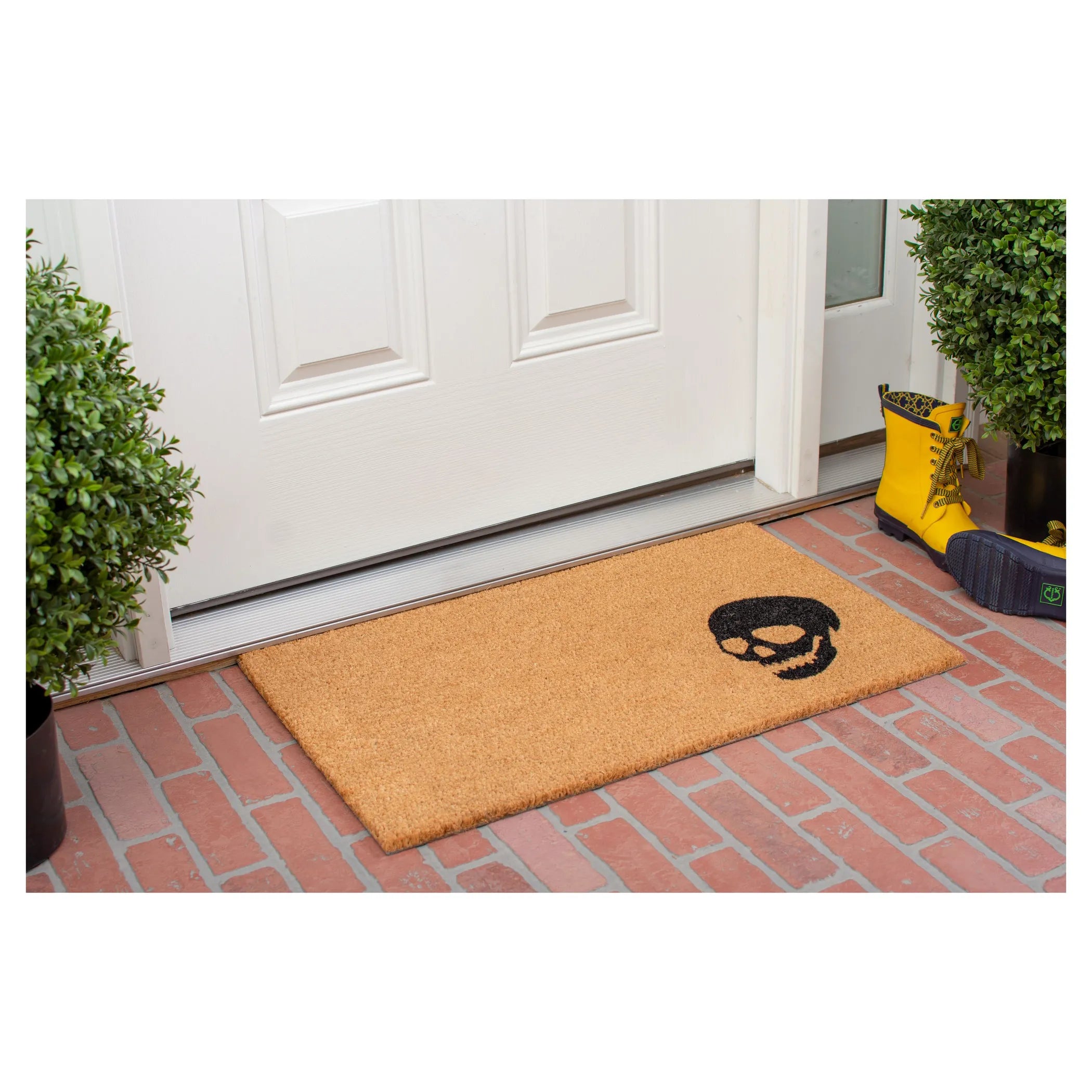 Calloway Mills Halloween Skull Doormat — view 2