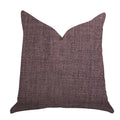 Plutus Grape Seed Luxury Throw Pillow in Purple Tones