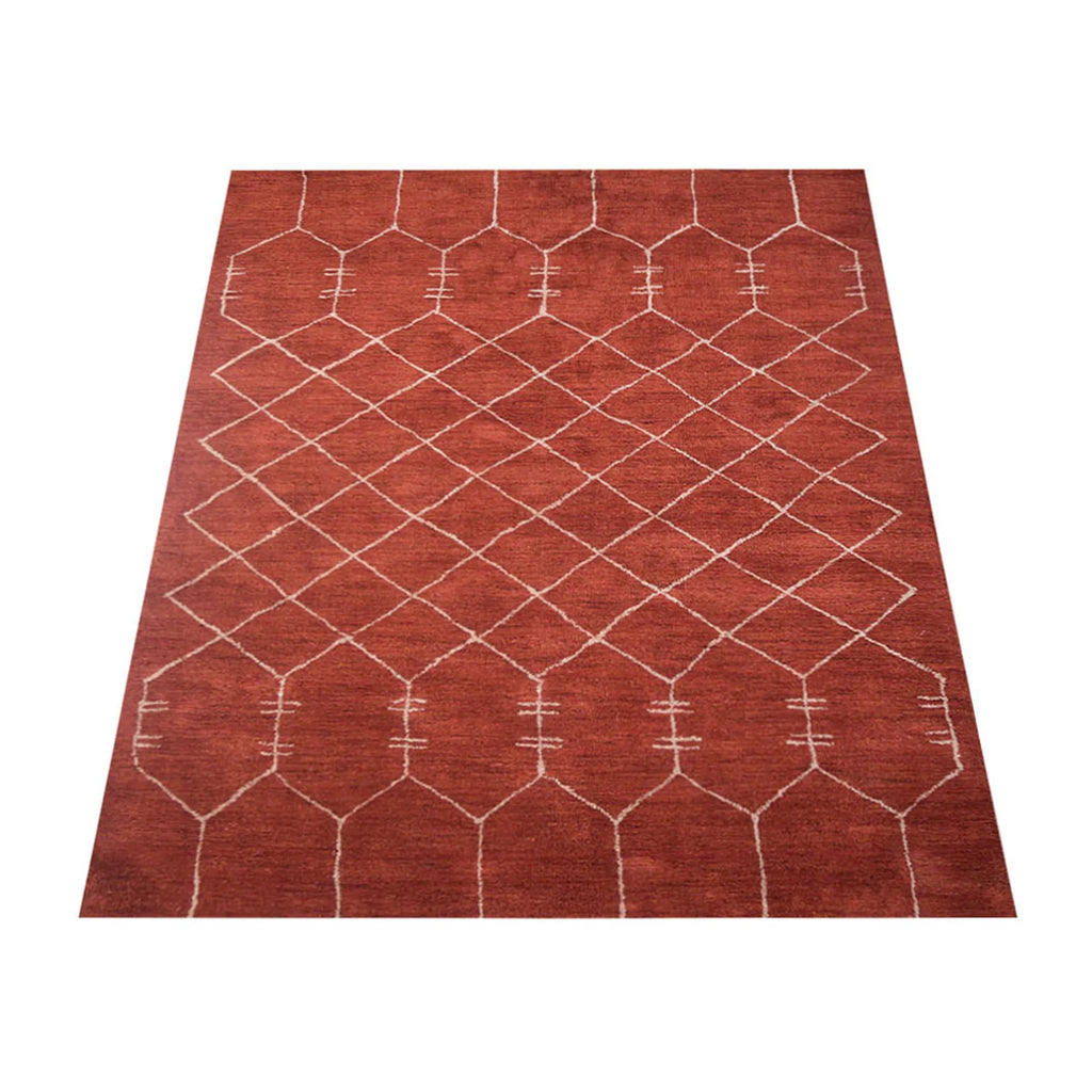 Rugsotic Carpets Hand Knotted Loom Silk Area Rug — view 3