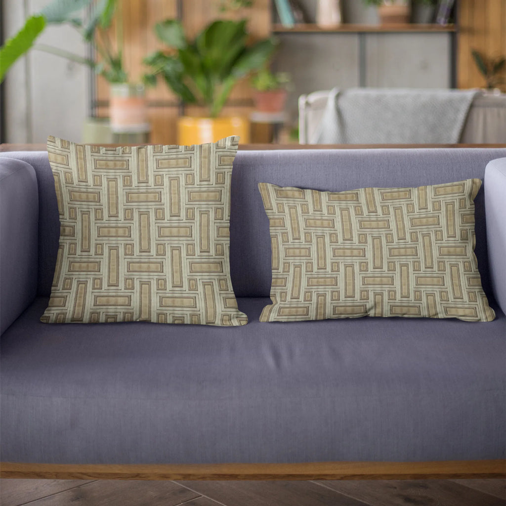 Plutus Bronze Stony Cut Velvet, Some Sparkle To It Luxury Throw Pillow — view 2