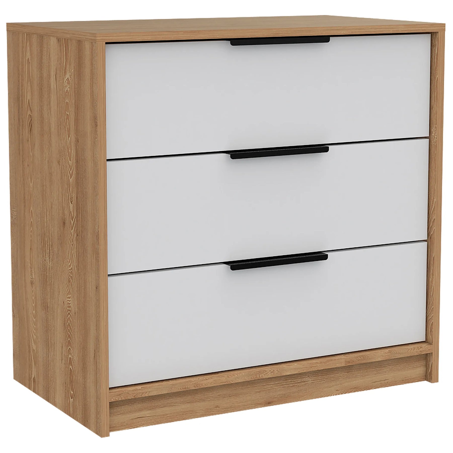 Madison 2 Piece Bedroom Set, White / Pine Finish — view 3