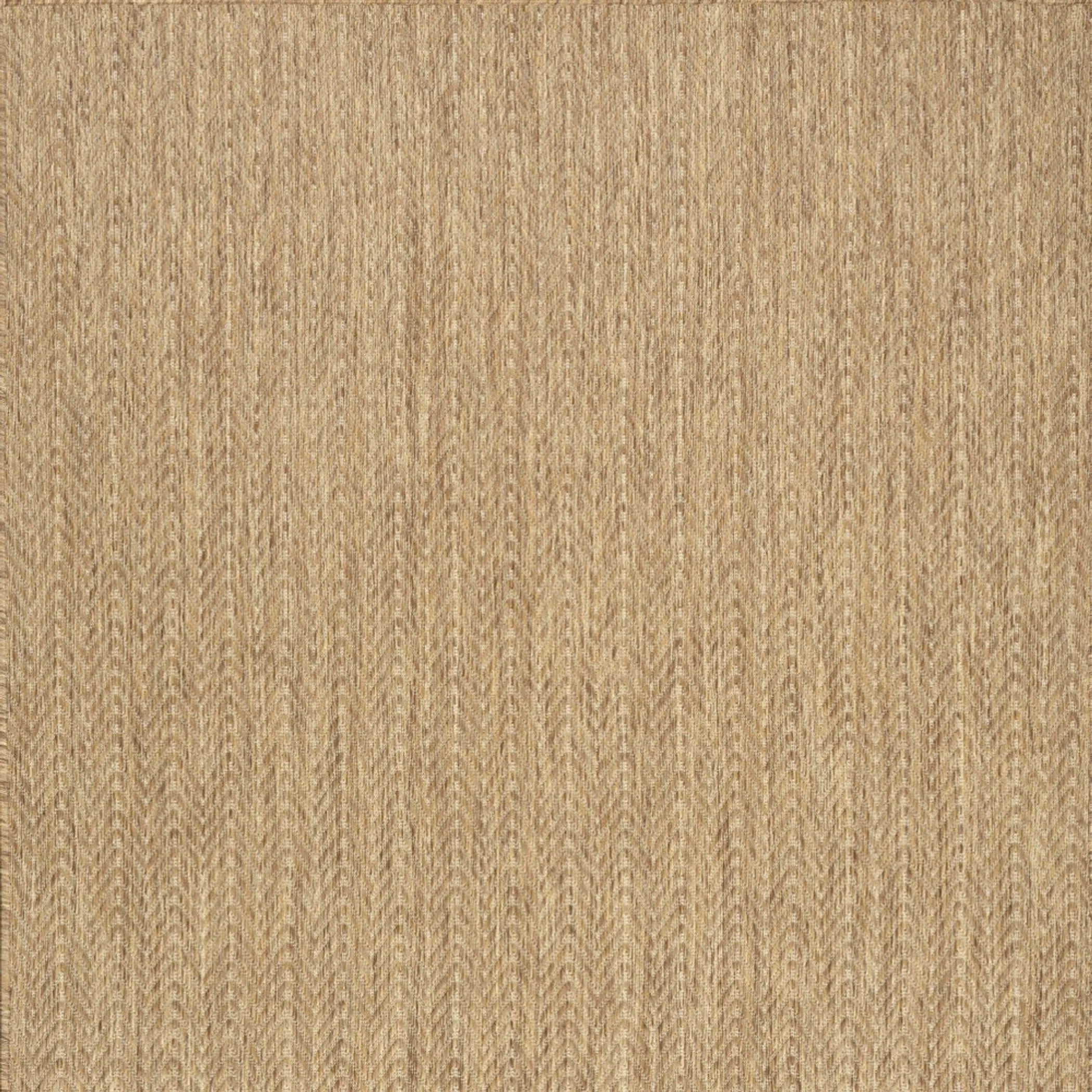 6′ X 9′ Natural Geometric Indoor Outdoor Area Rug — view 4