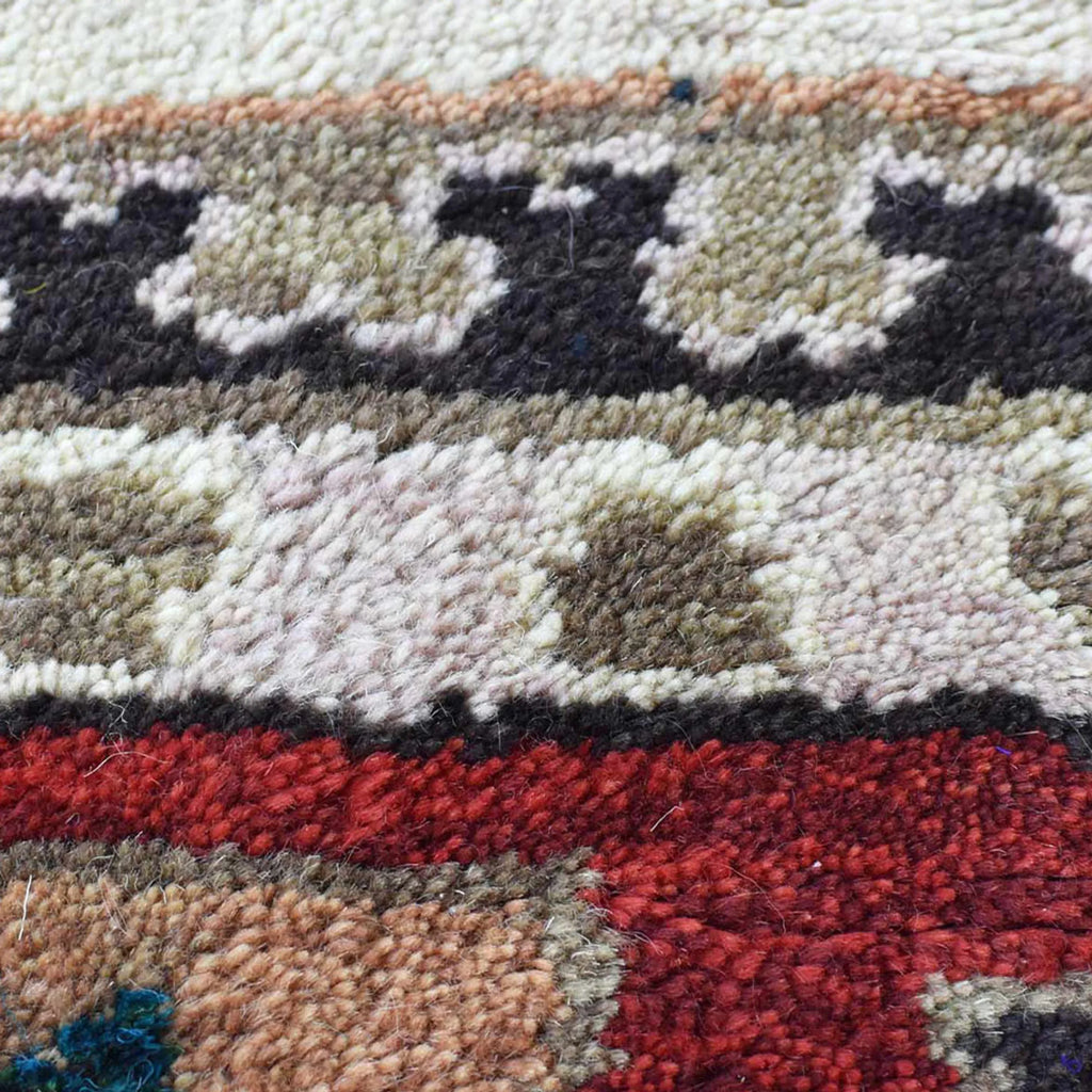 Rugsotic Carpets Hand Knotted Afghan Wool And Silk Area Rug Oriental Kazak — view 4