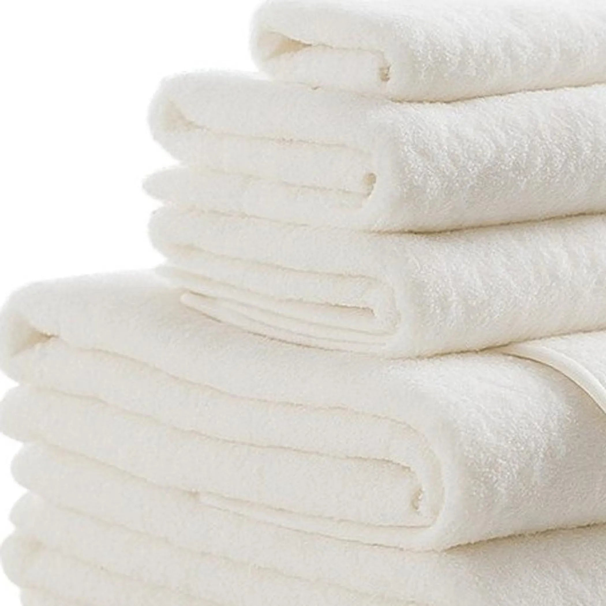 Set of Six Cotton Quick Dry Terry Cloth Towels — view 3