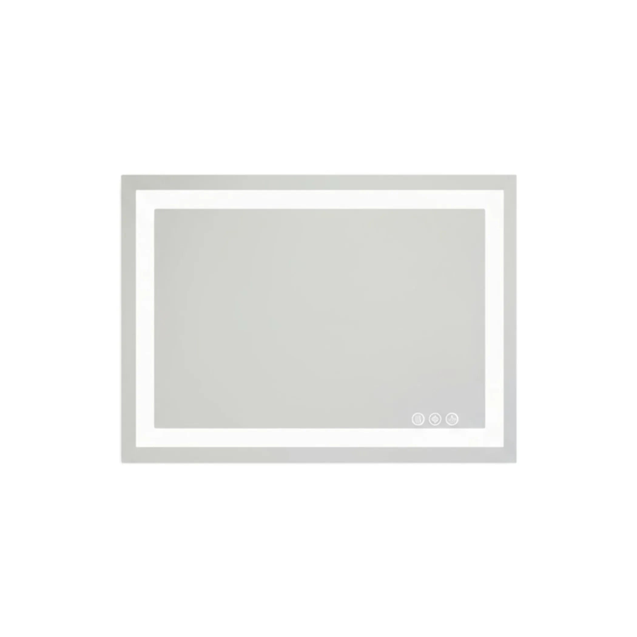 Lighted Frameless Bathroom Vanity Mirror — view 2