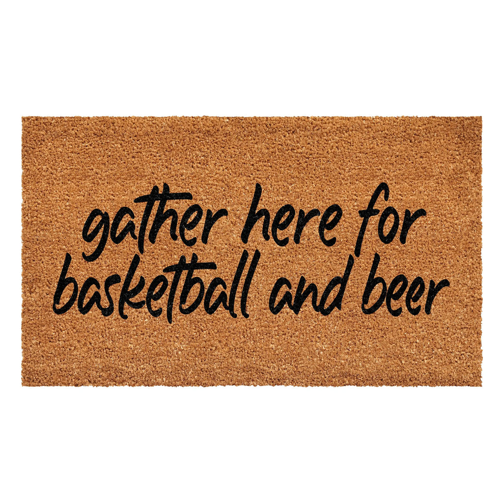 Calloway Mills Gather here for Basketball and beer doormat