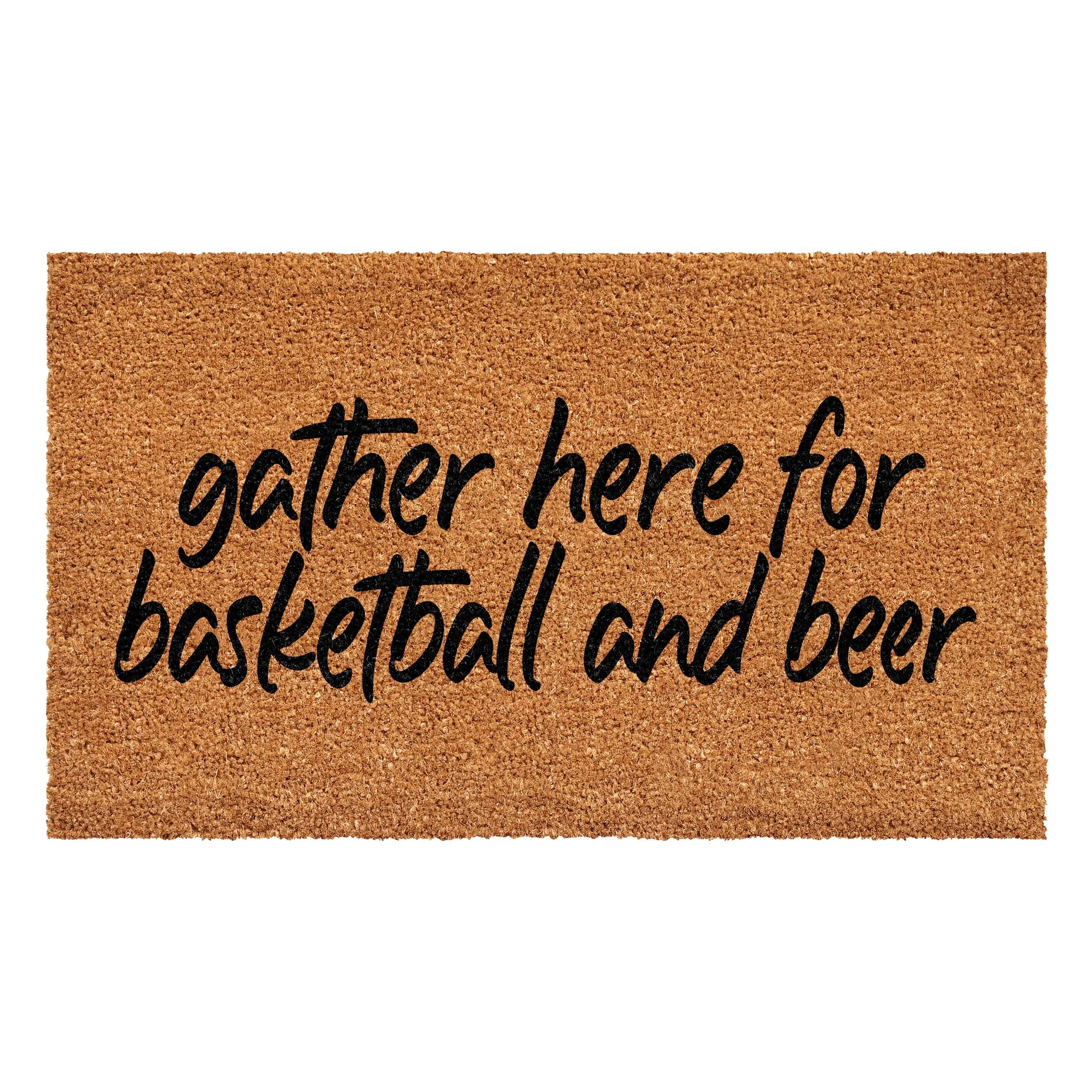 Calloway Mills Gather here for Basketball and beer doormat