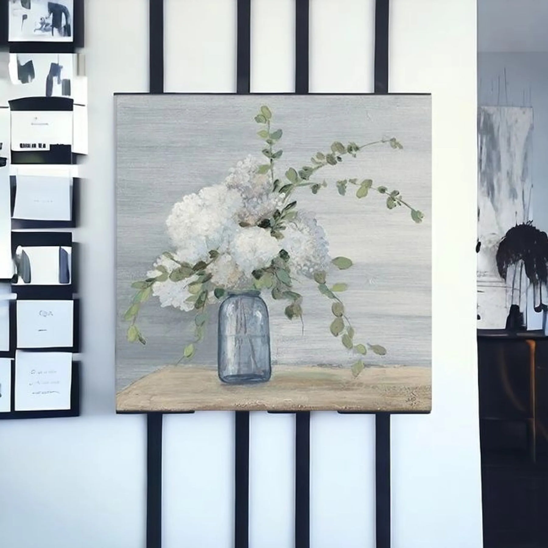 Sweet And Serene Flower Bouquet Unframed Print Wall Art — view 2