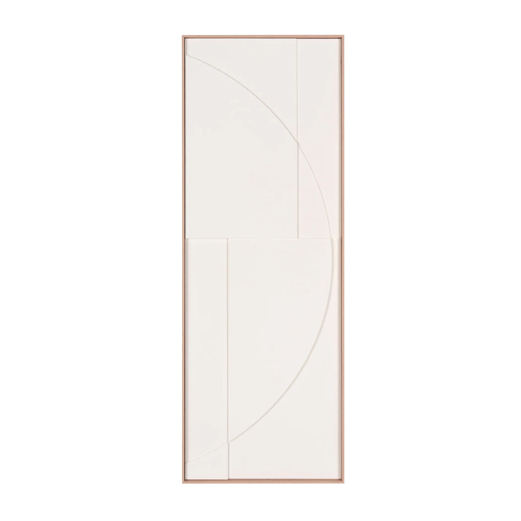 Geo Brown Shadowbox Wall Art — view 3