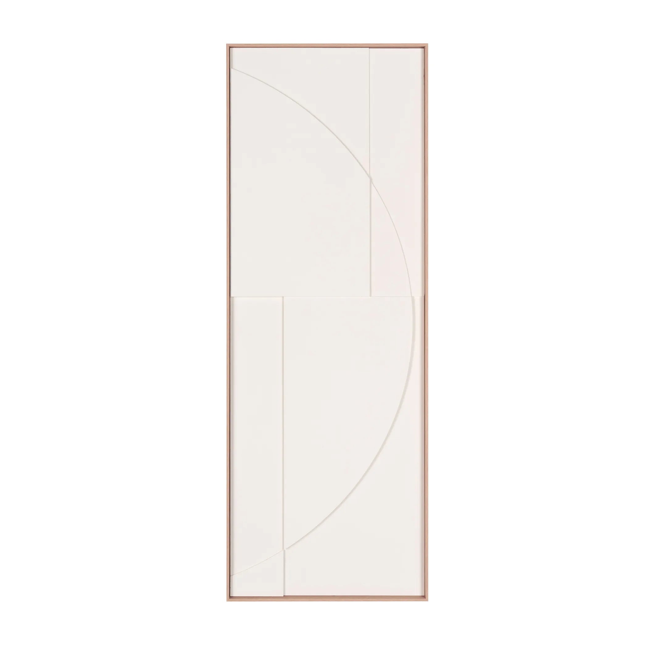 Geo Brown Shadowbox Wall Art — view 3