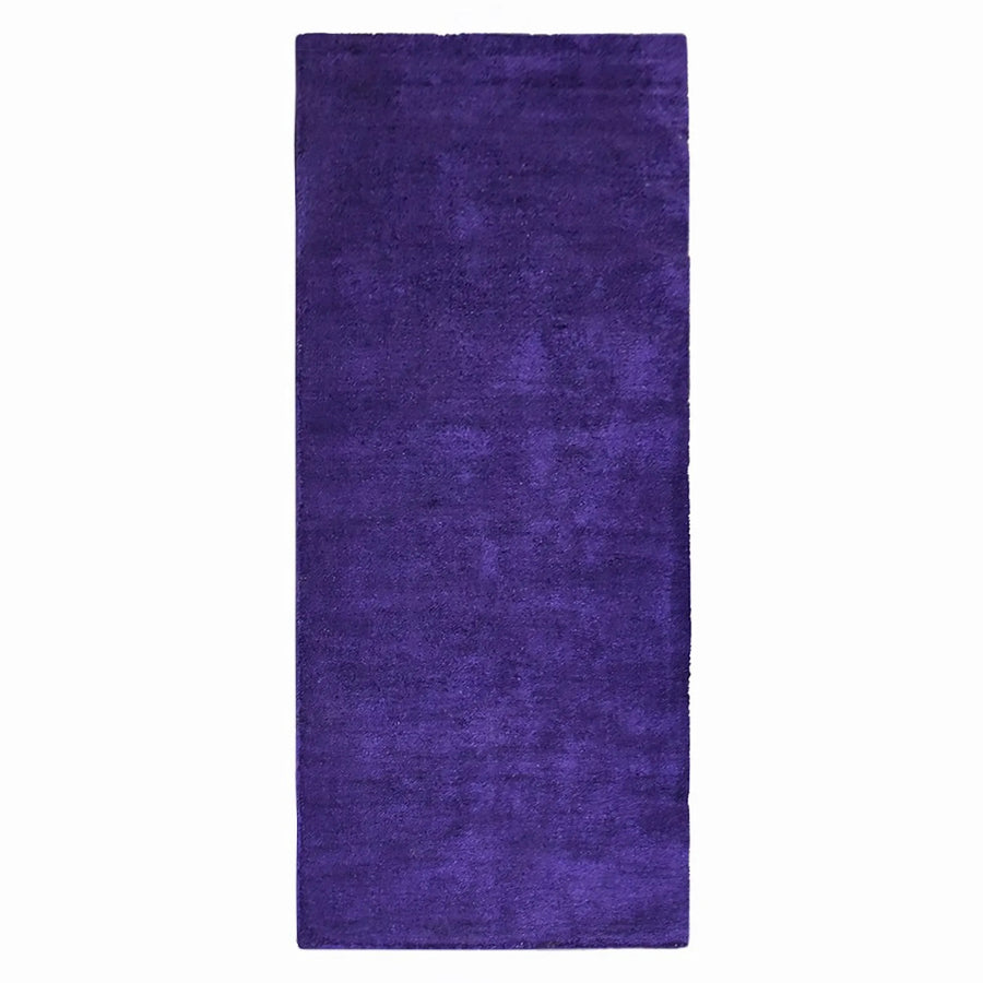 Rugsotic Carpets Hand Knotted Loom Silk Mix Runner Area Rug — view 2