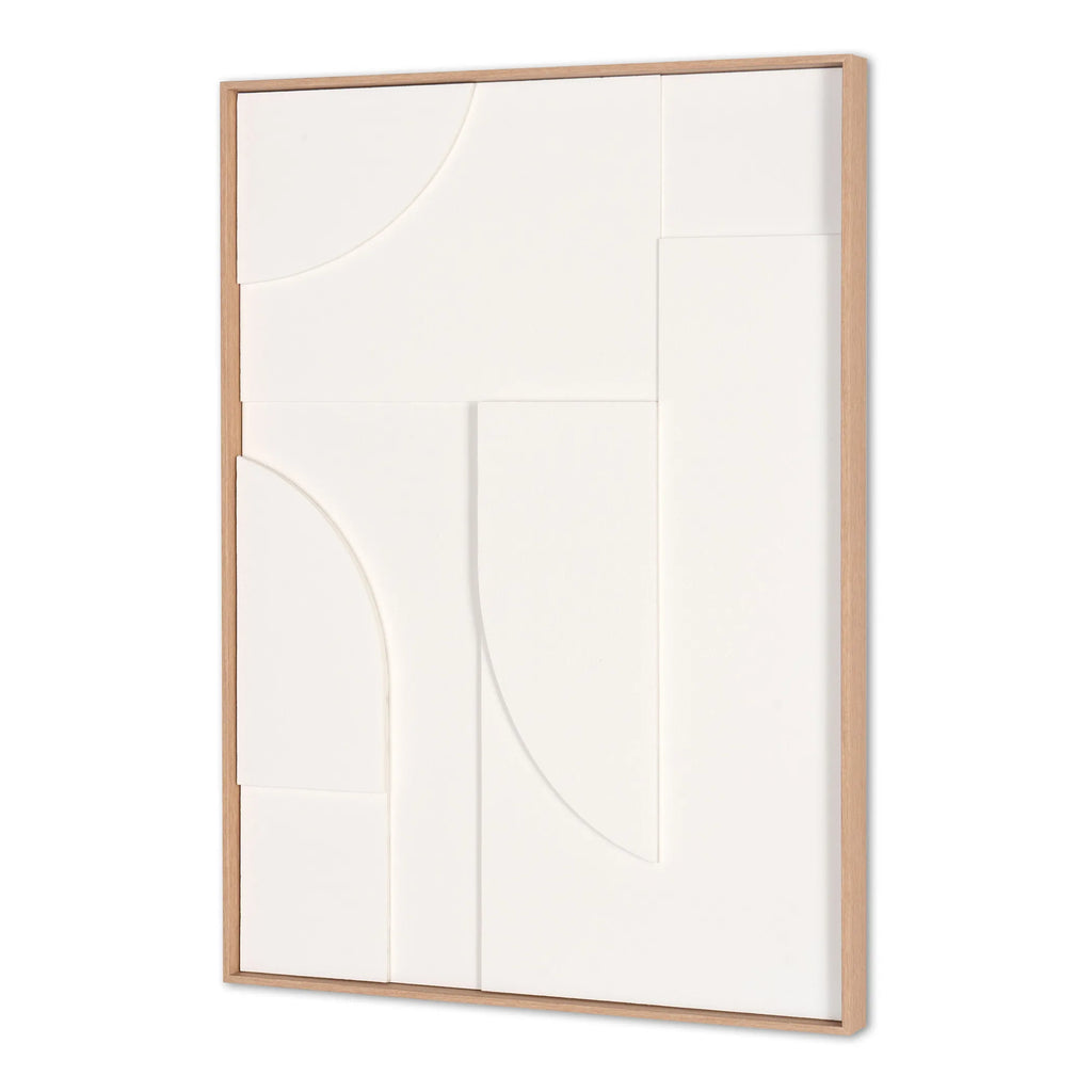 Geo Mache Brown Shadowbox Wall Art — view 3