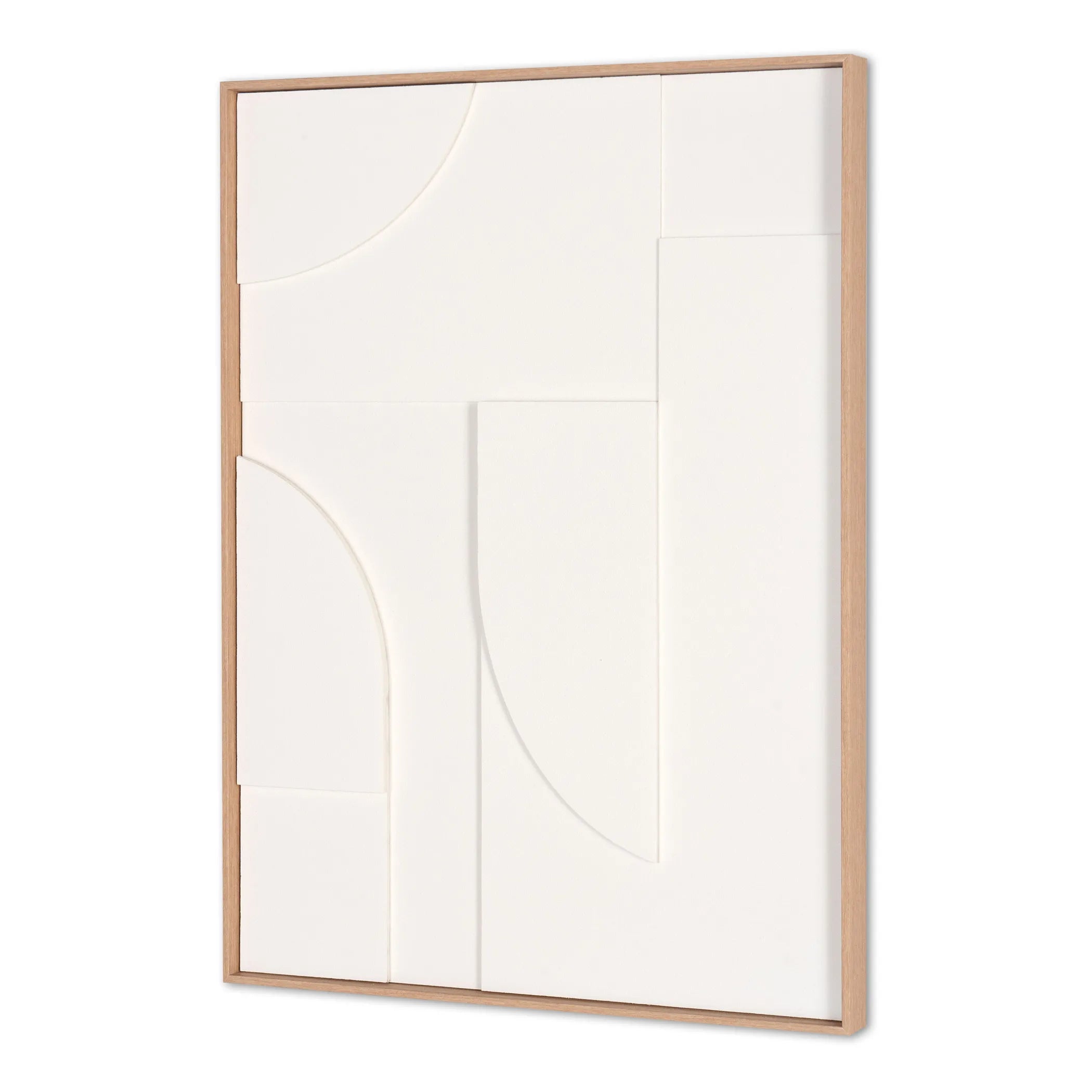 Geo Mache Brown Shadowbox Wall Art — view 3
