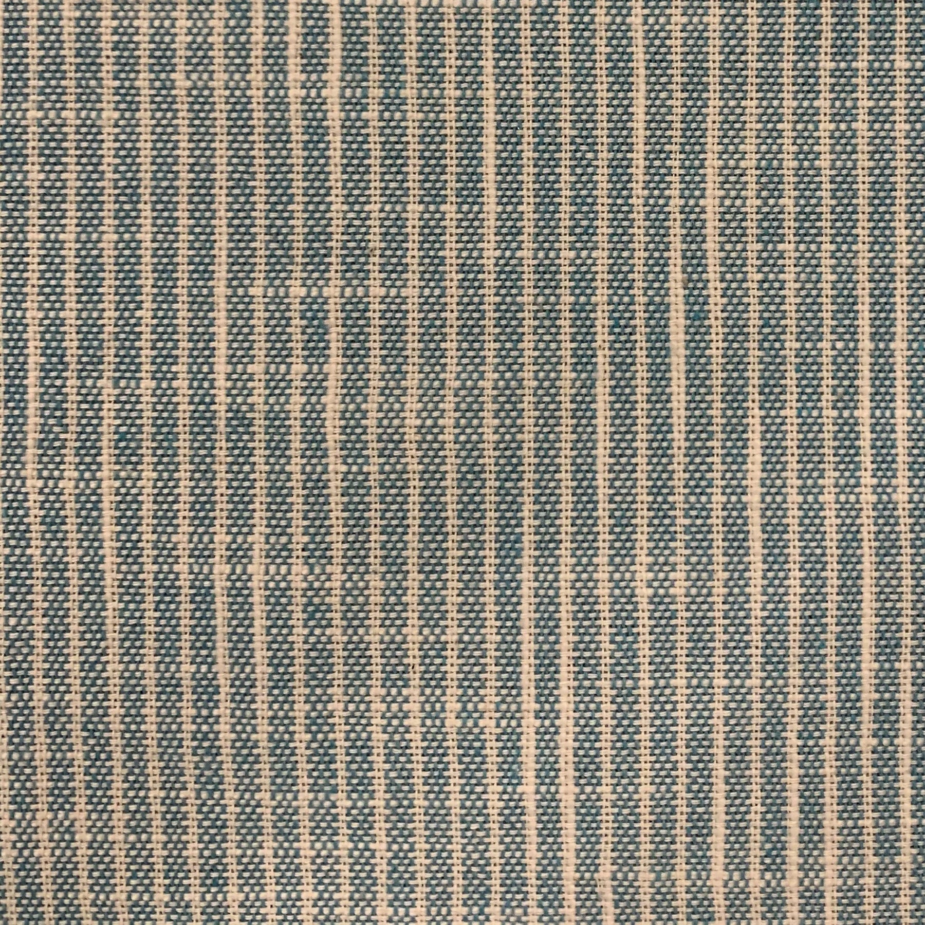 Plutus Blue Simple Stripe Luxury Throw Pillow — view 4