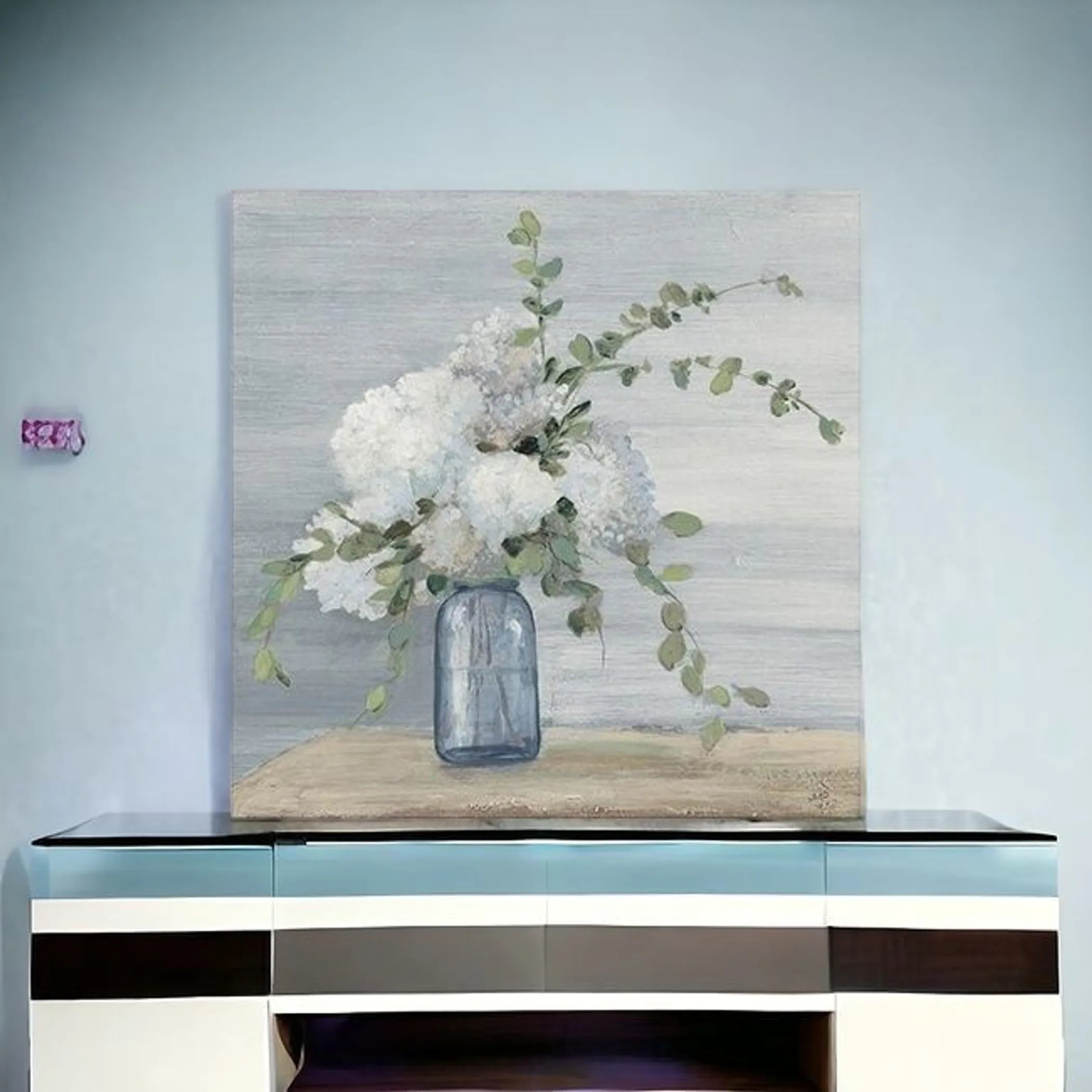 Sweet And Serene Flower Bouquet Unframed Print Wall Art — view 3