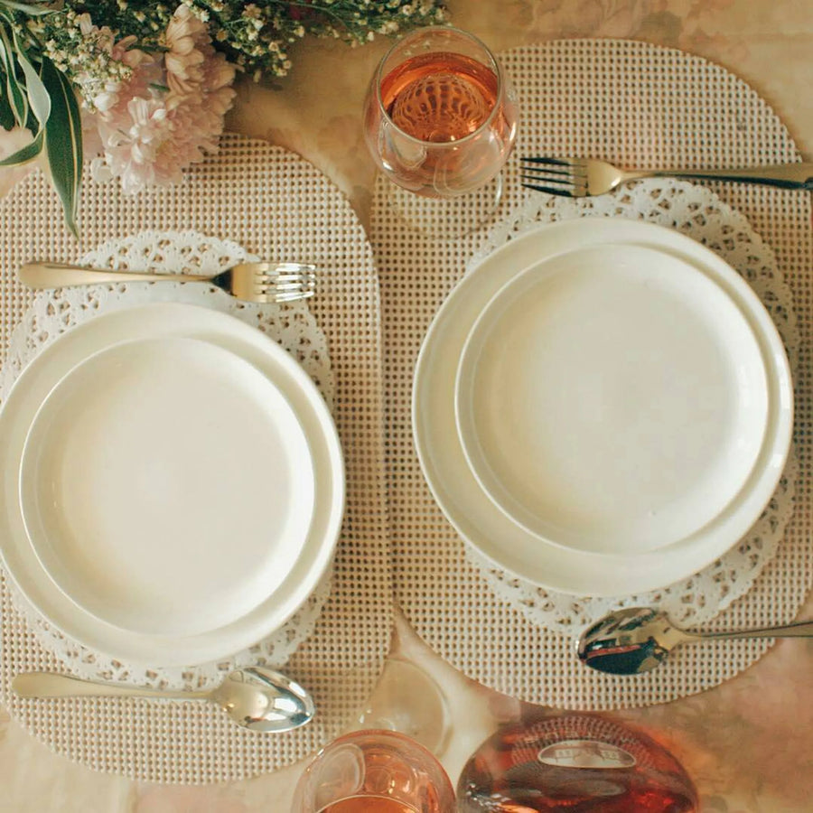 ROLLED RIM DINNER PLATE 10″ | 25.5 CM — view 2