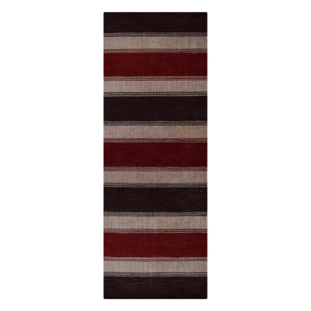 Rugsotic Carpets Hand Knotted Loom Wool Runner Area Rug Contemporary — view 2