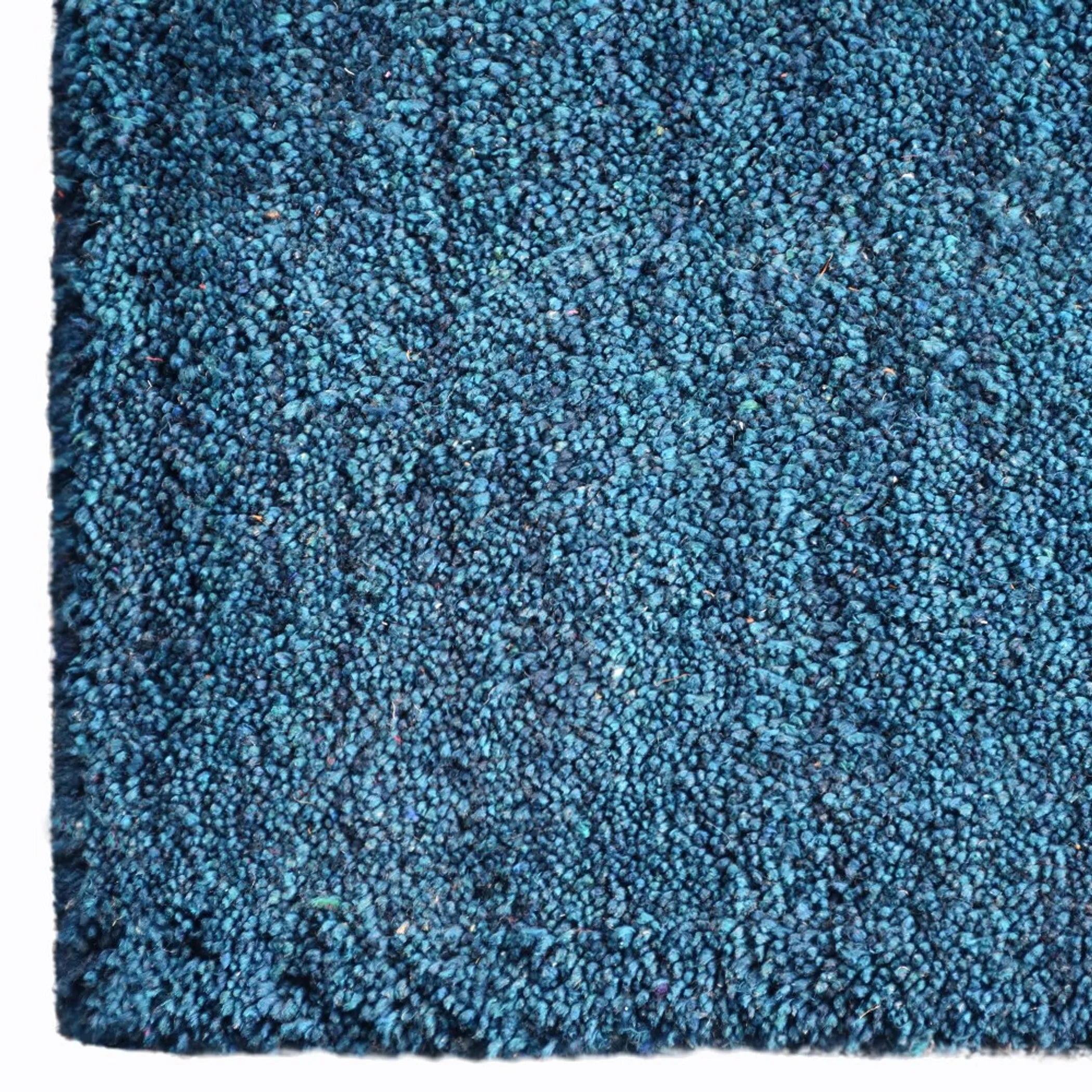 Rugsotic Carpets Hand Knotted Loom Silk Mix Area Rug Solid — view 4