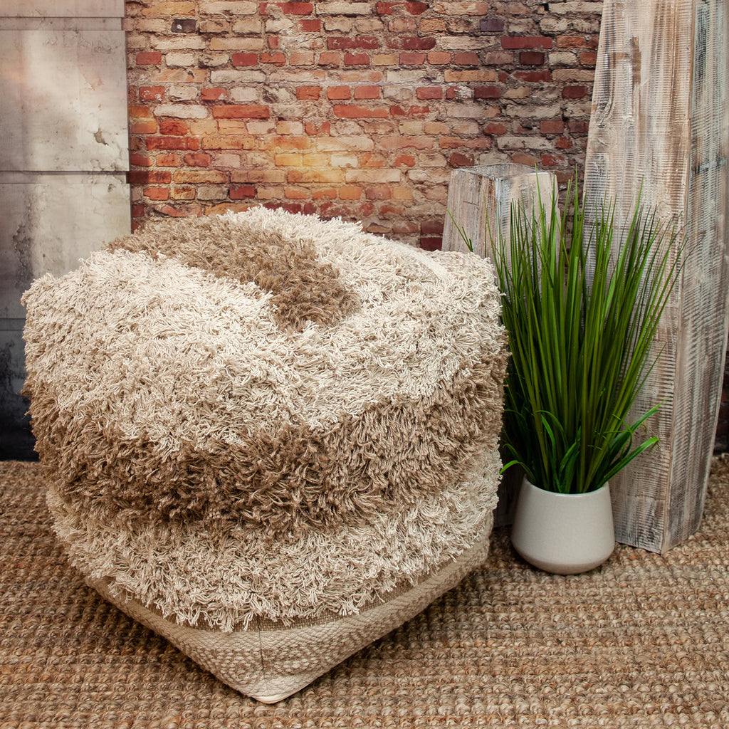 Parkland Collection Iliya Transitional Pouf — view 2