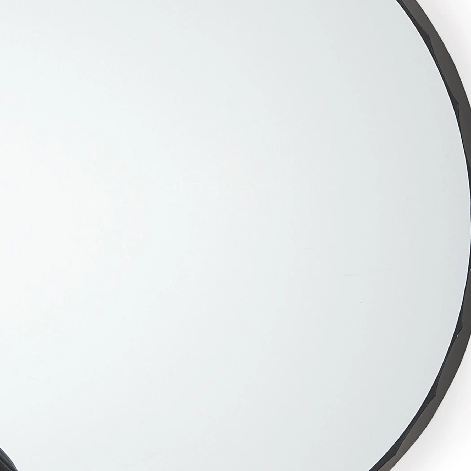 Metal Scalloped Framed Accent Mirror — view 3