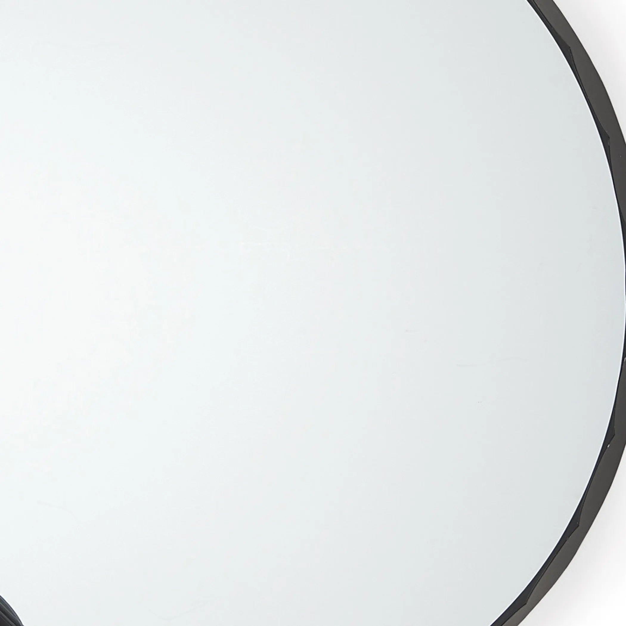 Metal Scalloped Framed Accent Mirror — view 3