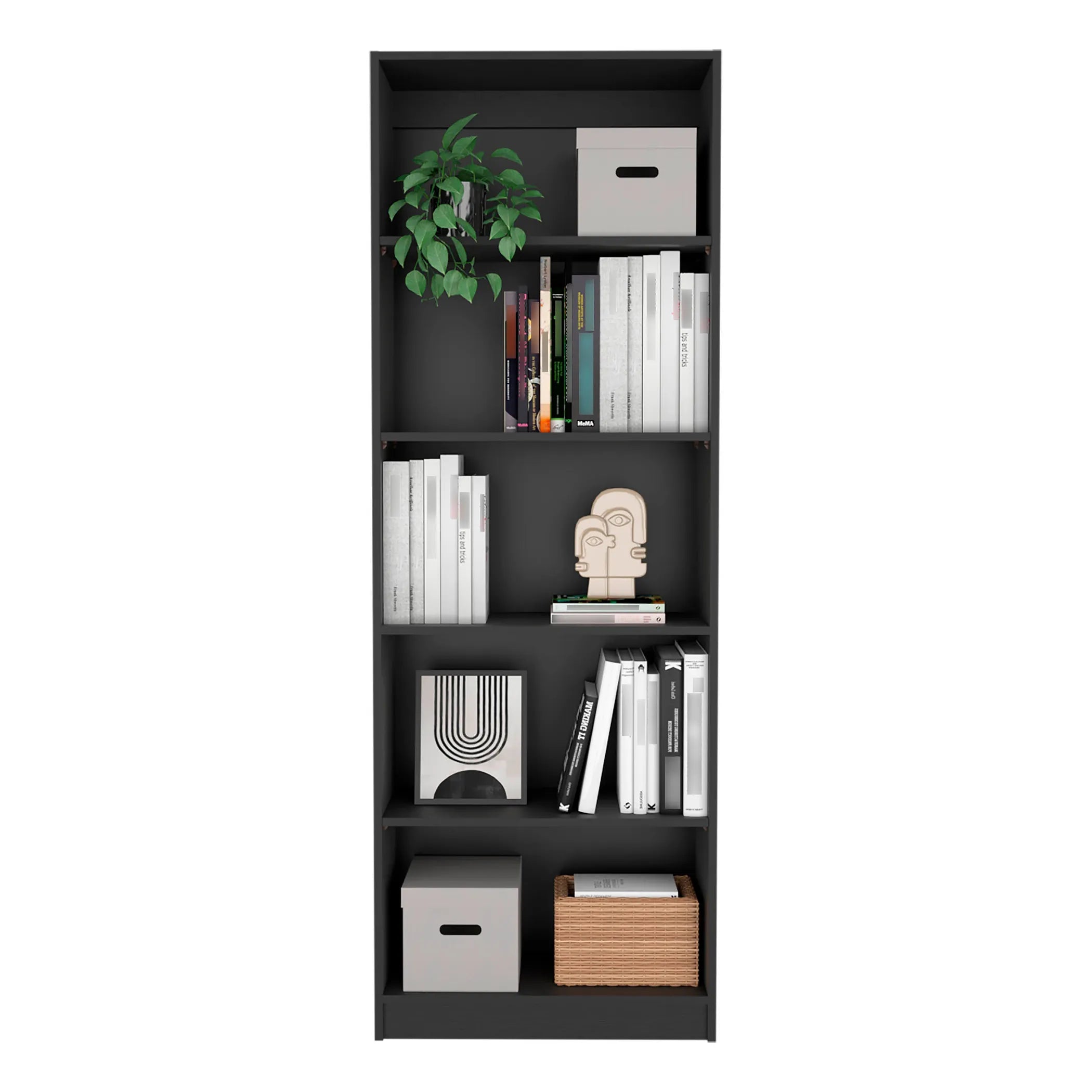 Home 4 Shelves Bookcase — view 2
