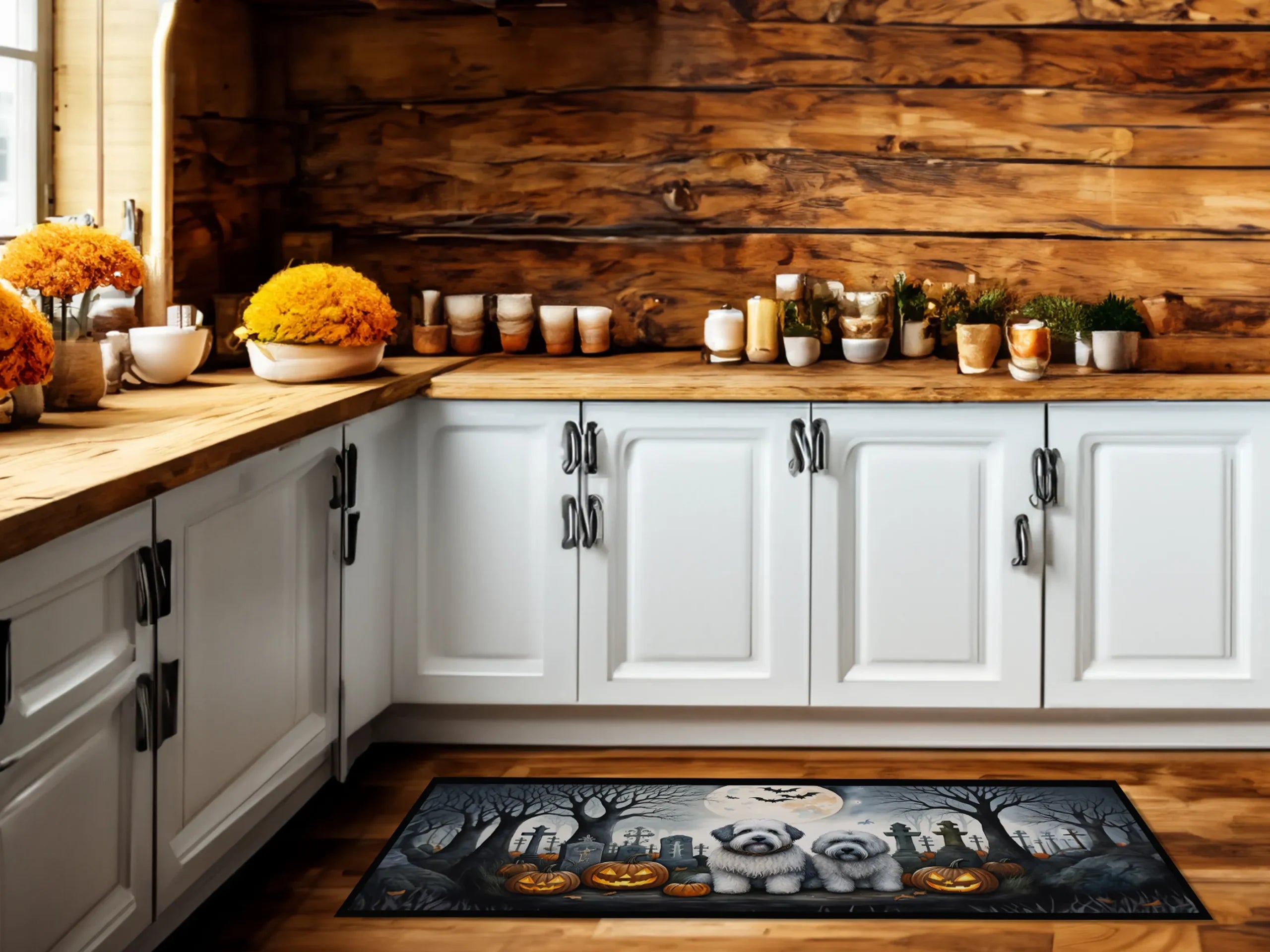 Spooky Halloween Runner Mat 28×58 — view 4