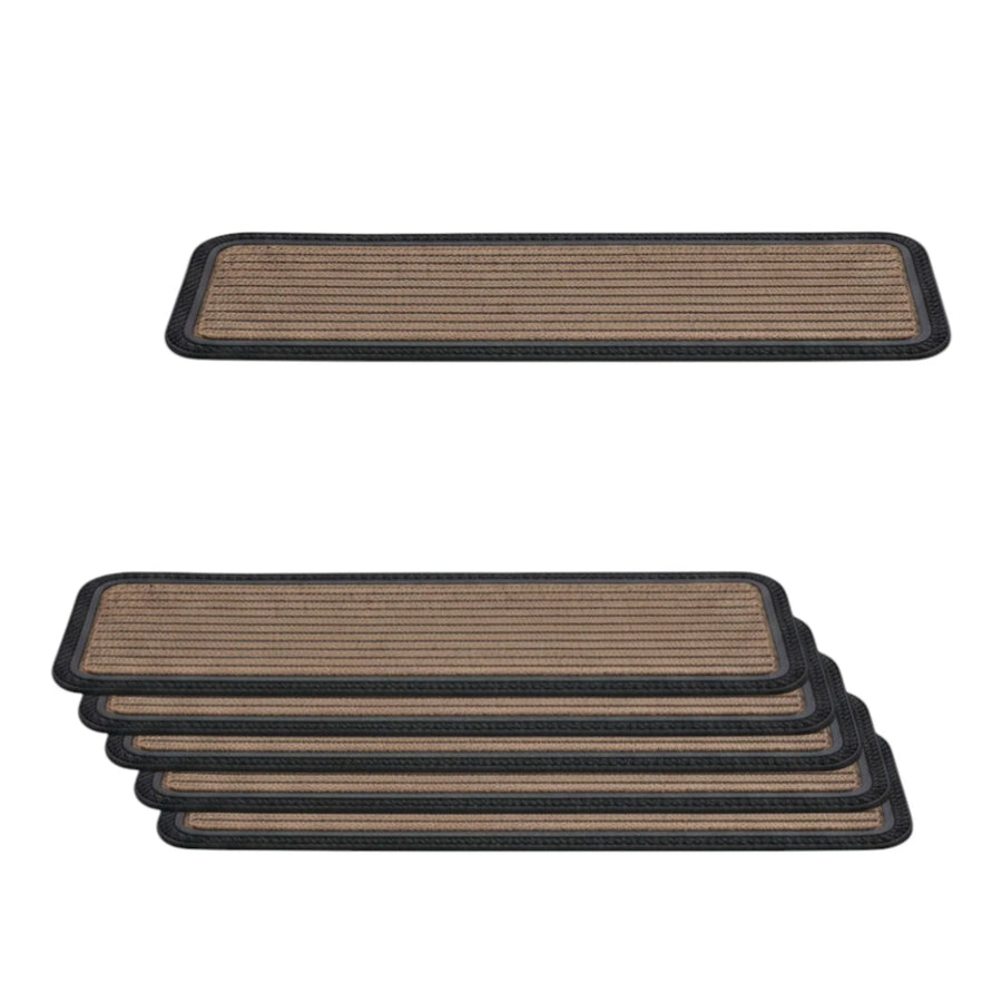 Set Of Six Polypropylene Rubber Stair Treads — view 2
