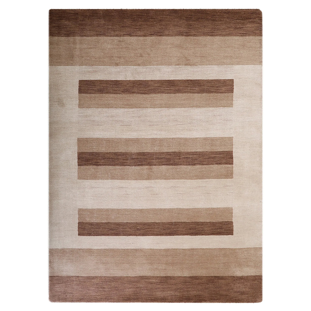 Rugsotic Carpets Hand Knotted Loom Wool Area Rug Contemporary — view 2