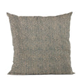 Plutus Blue Gem Plaid Luxury Throw Pillow
