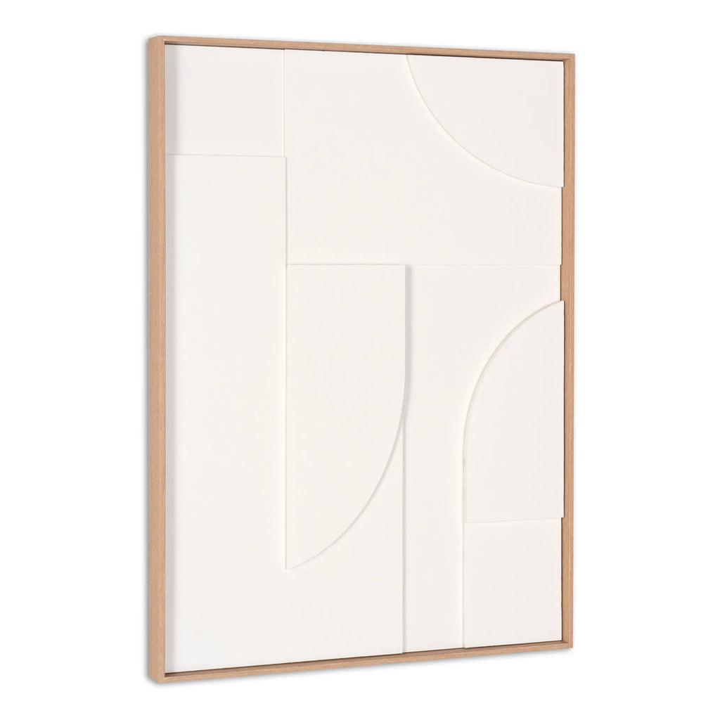 Geo Mache Brown Shadowbox Wall Art — view 4
