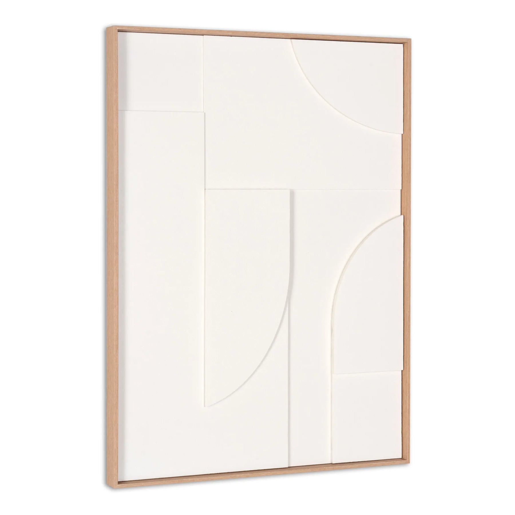 Geo Mache Brown Shadowbox Wall Art — view 4