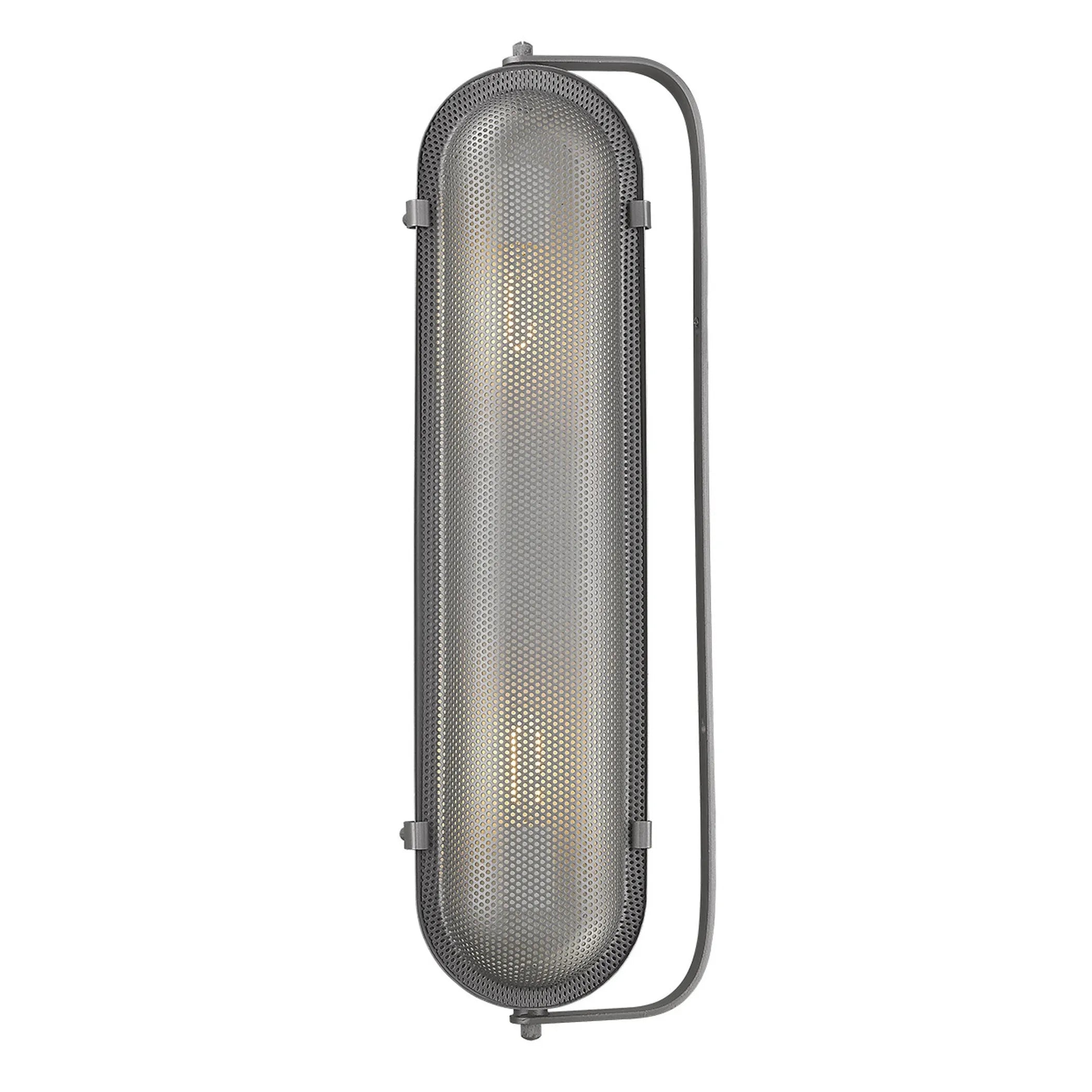 Terra 2-Light Gray Sconce — view 2