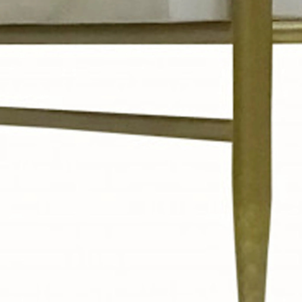 28″ White Two Drawer Nightstand — view 3