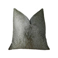 Plutus Venetian Silver Handmade Luxury Pillow