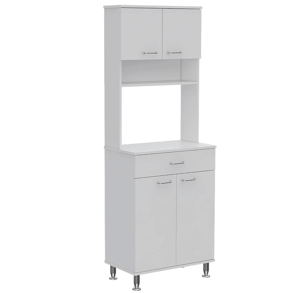 Campbell 2 Piece Kitchen Set, Kitchen Island + Pantry — view 4