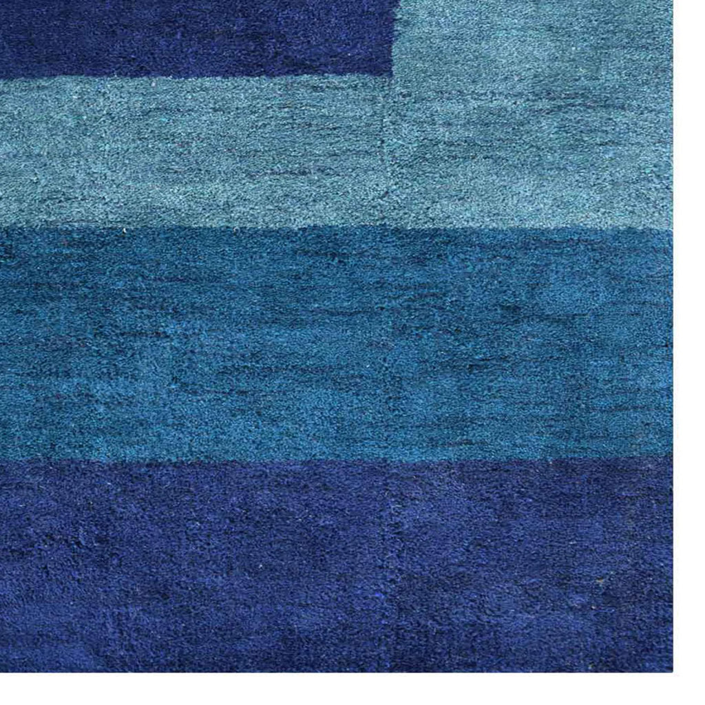 Rugsotic Carpets Hand Knotted Loom Silk Mix Area Rug Contemporary — view 4