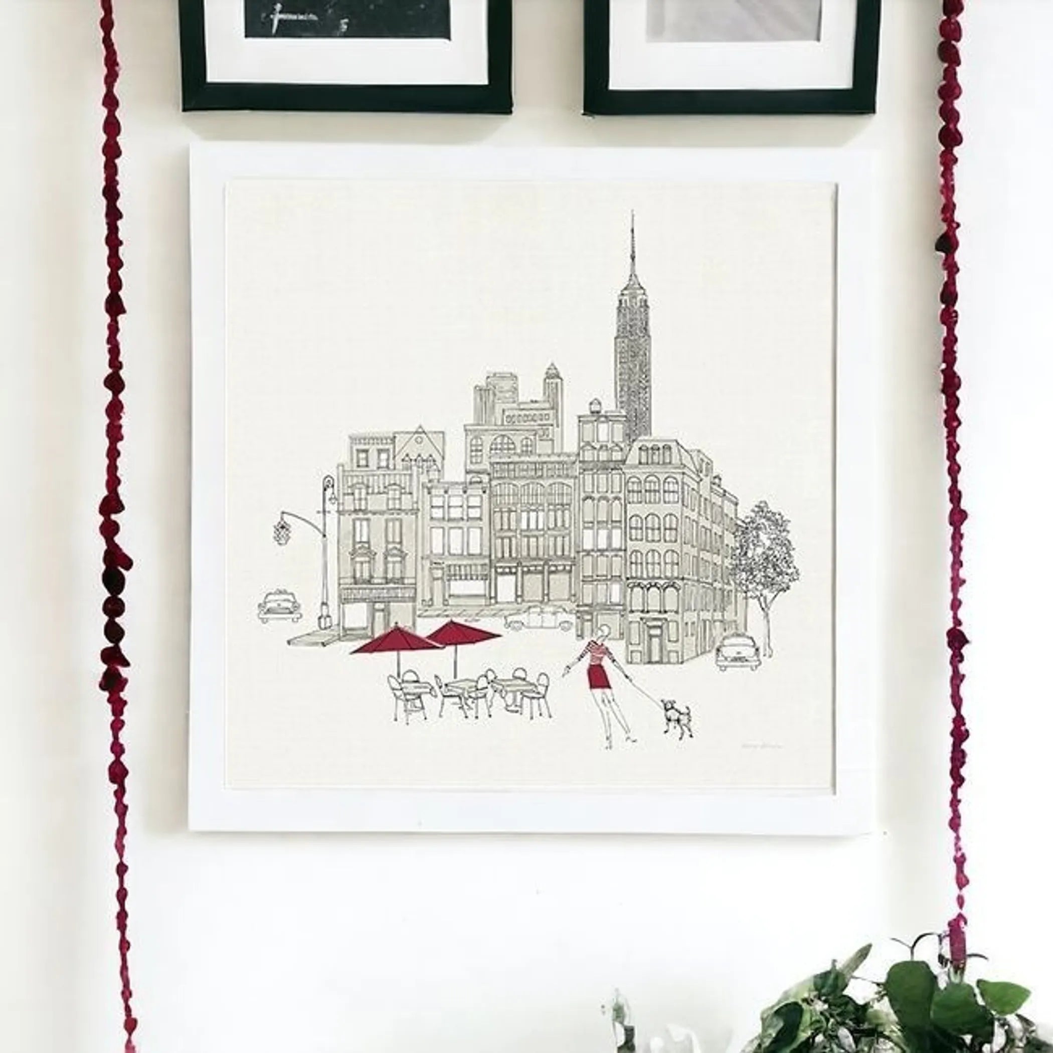 Nyc Cafline Work Unframed Print Wall Art — view 4