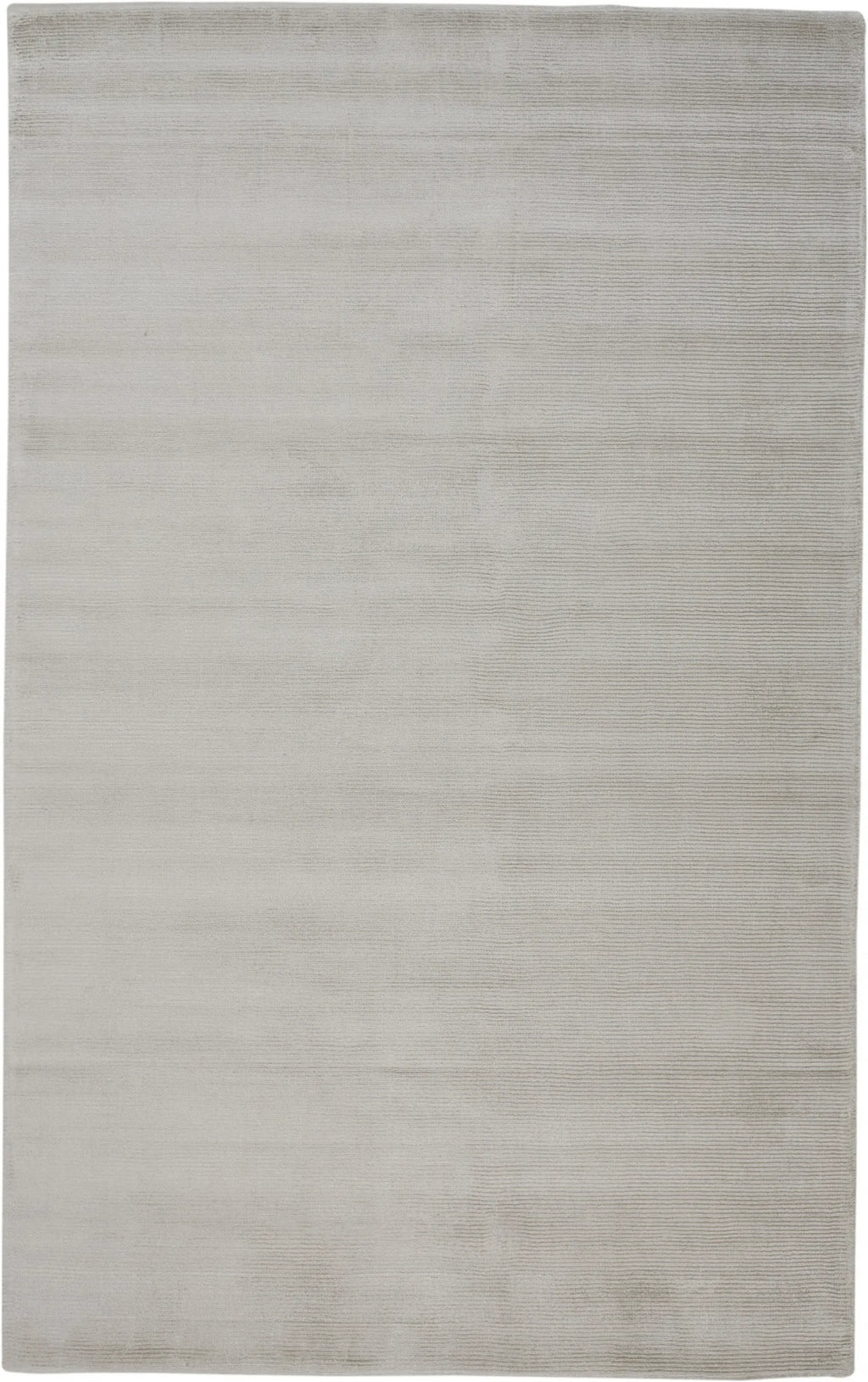 5′ X 8′ Gray And Silver Hand Woven Area Rug — view 4