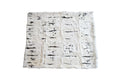 50″ X 60″ Black And White Rabbit Fur Plush Throw Blanket