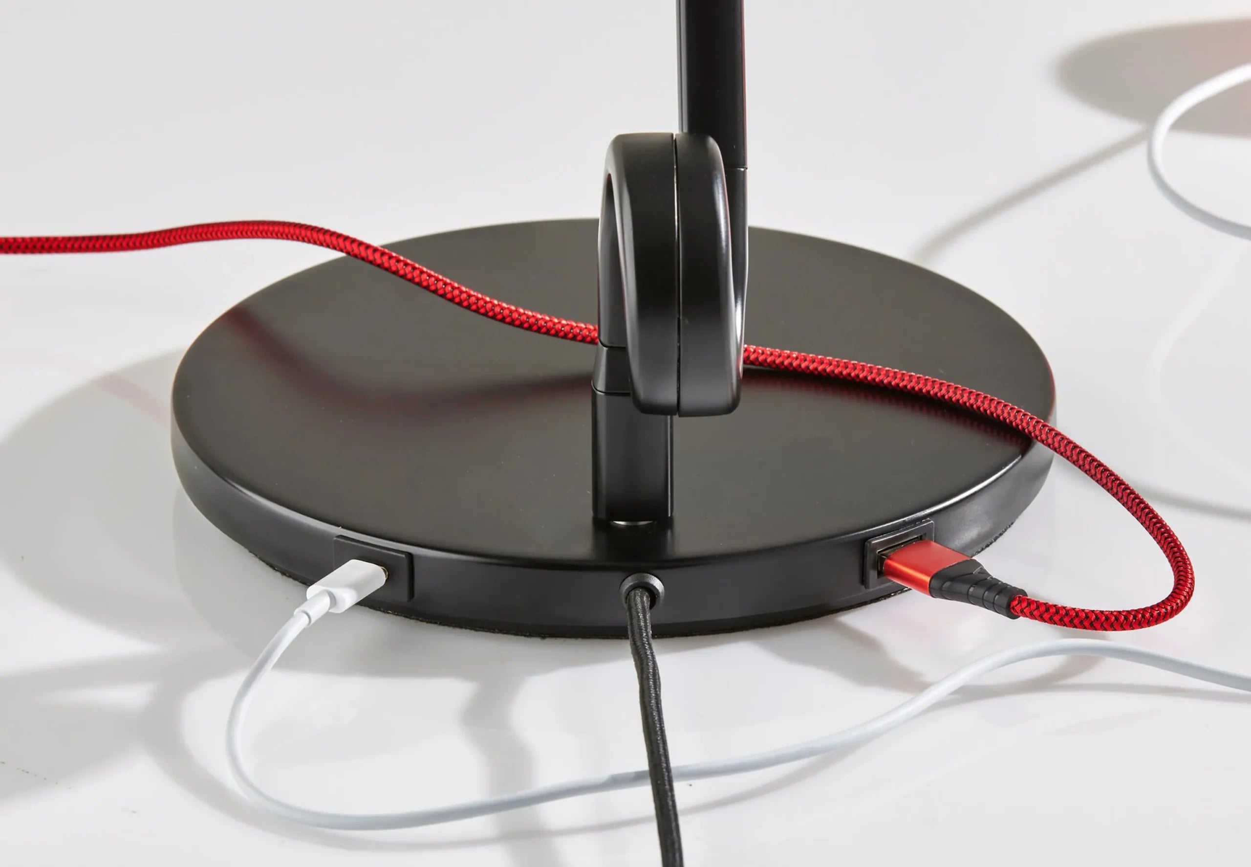 35″ Black Metal Novelty Desk Lamp — view 4