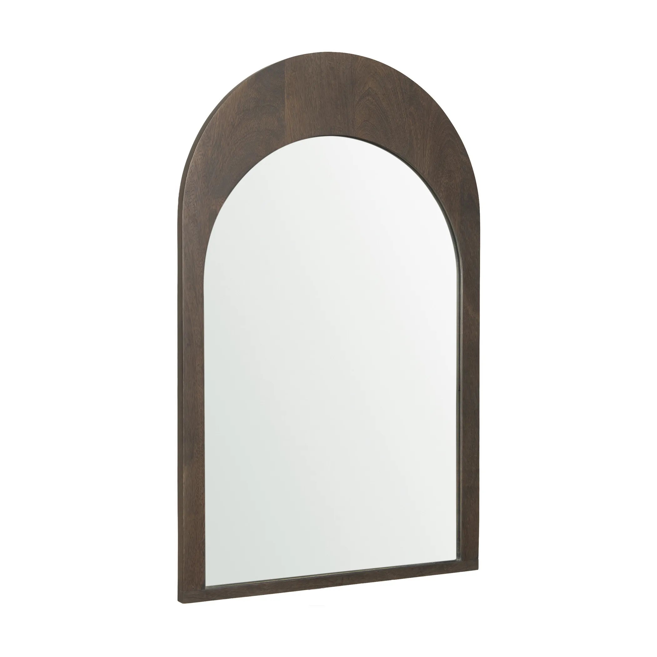 Wood Arch Framed Accent Mirror — view 4