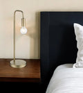 26″ Brass Metal Table Lamp