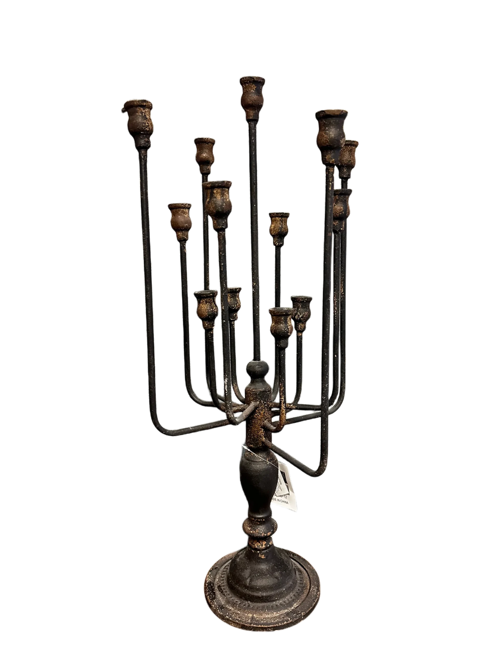 13-Candle Iron Candelabra — view 3