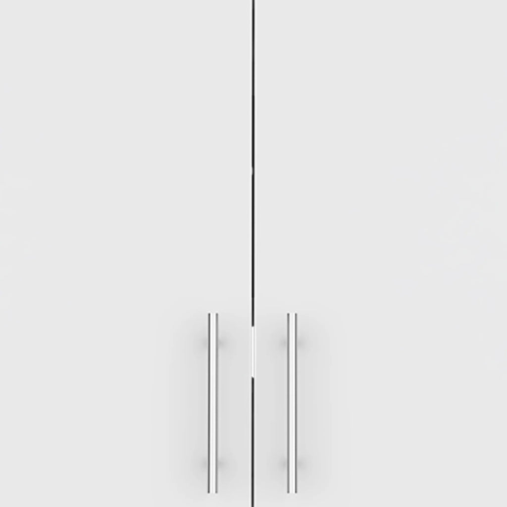 Wood Wall Mounted Utlity Cabinet With Two Doors — view 4