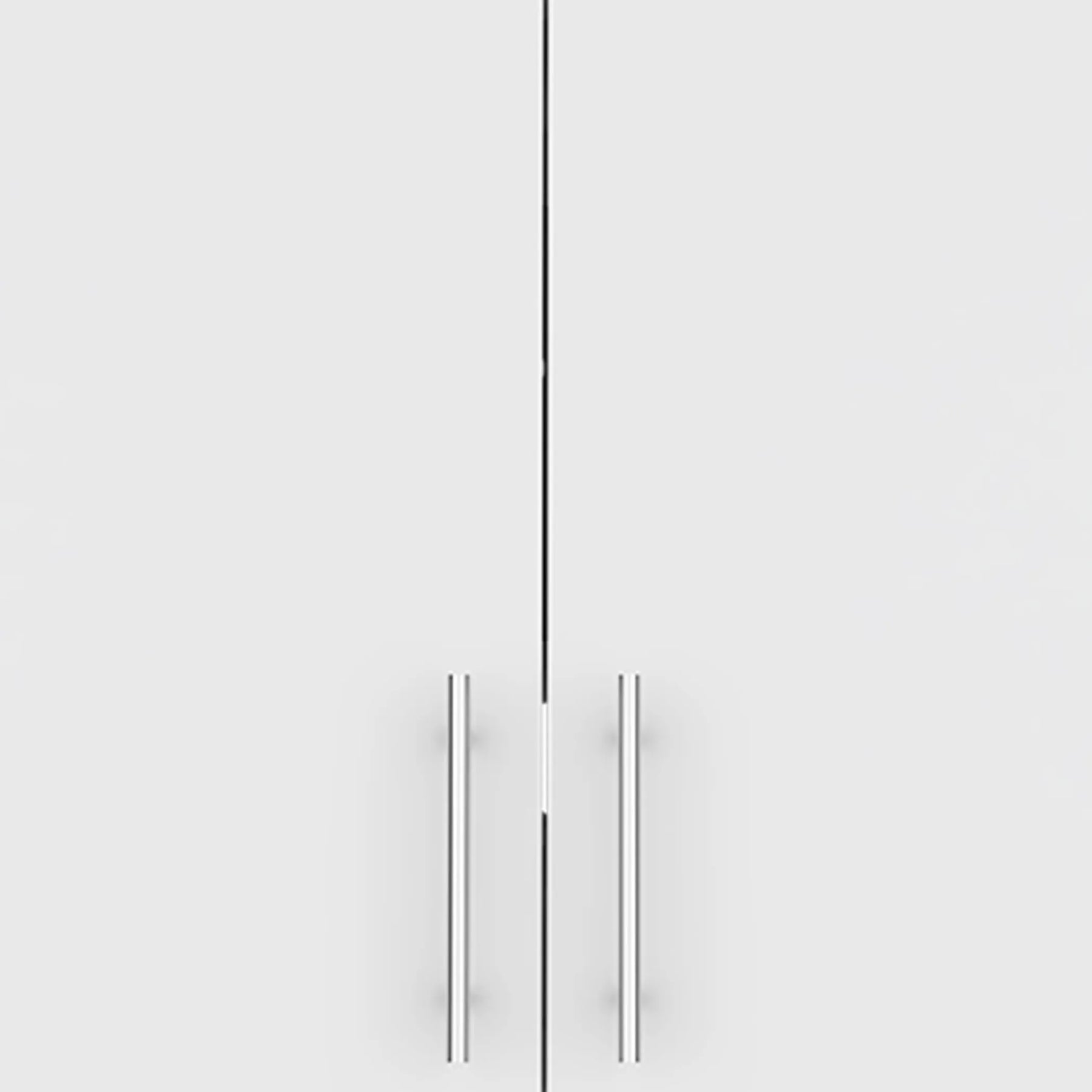 Wood Wall Mounted Utlity Cabinet With Two Doors — view 4