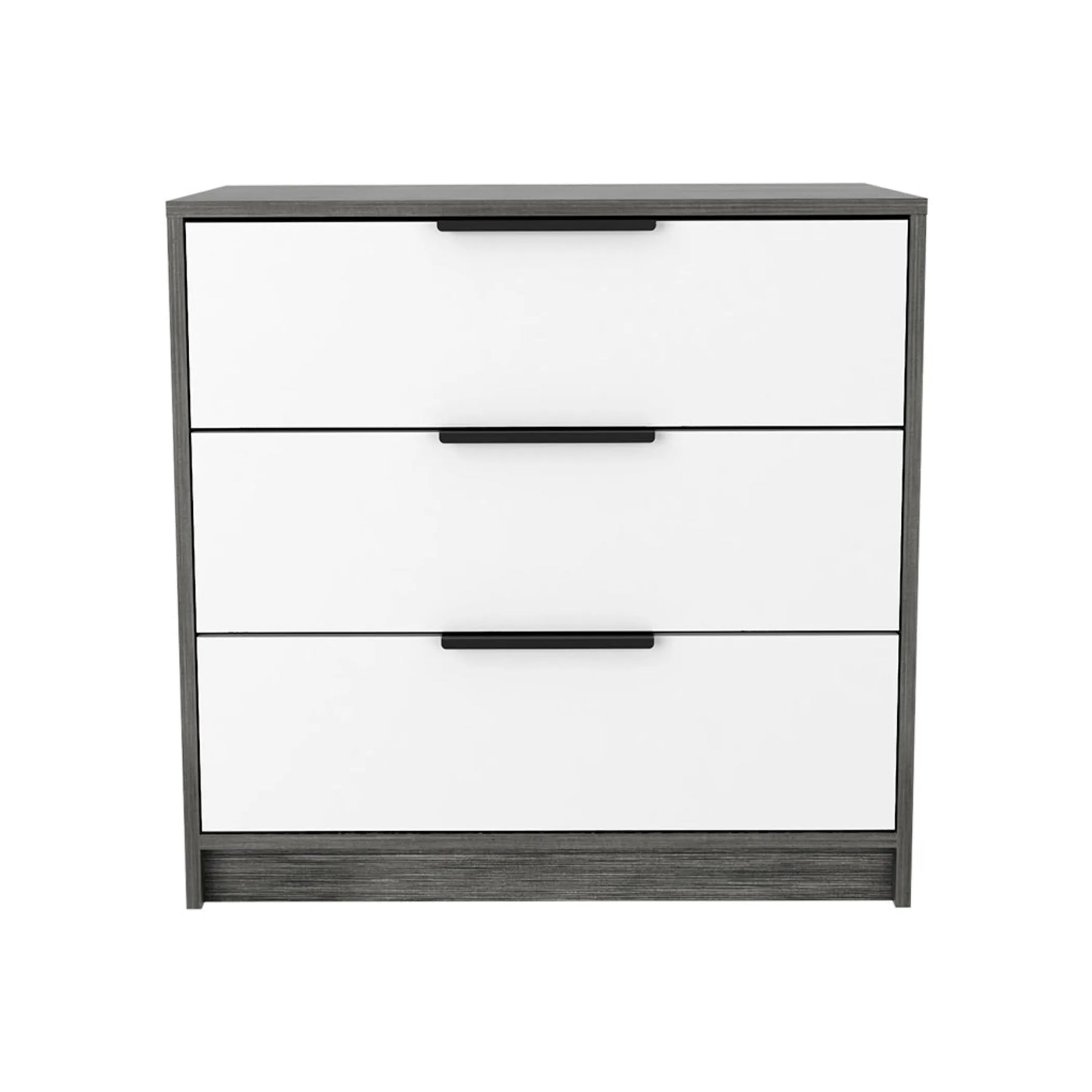Calera 2 Piece Bedroom Set, White / Smokey Oak Finish — view 3